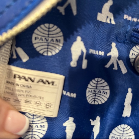 Pan Am Classic Blue Travel Bag - Picture 4 of 12